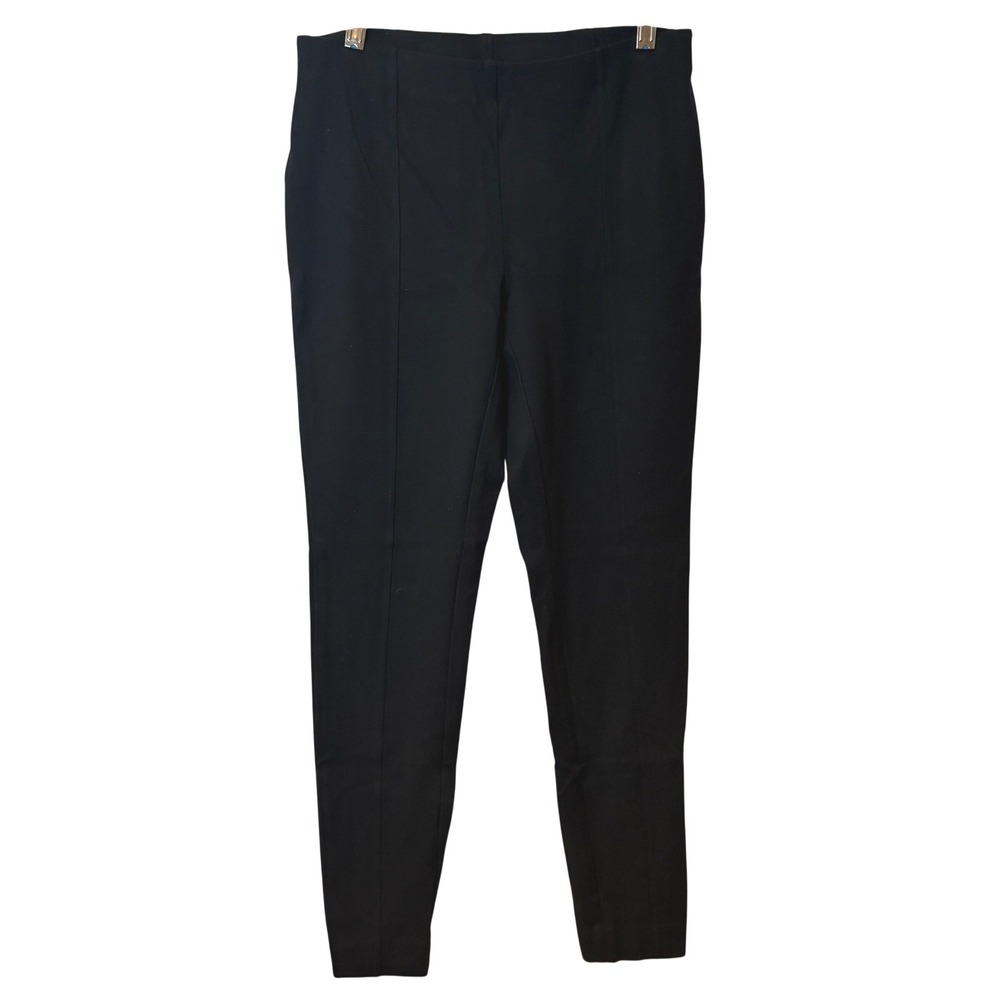 J.Jill Black Ponte Leggings Women's XS High Rise Slim Fit Stretchy Basic Capsule